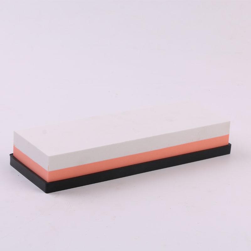 Двусторонний точильный камень бытовой белый корундовый точильный камень для тонкой заточки бытовой точильный камень для ножей кухонный профессиональный ARI