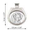 Italian Pointing Dog, Bracco Italiano – Dog necklace, personalized pendant with a photo | Art-Dog
