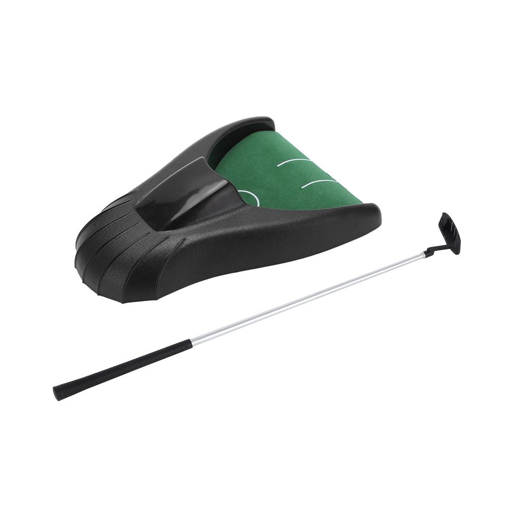 Электрическая автоматическая машина для гольфа Putting Cup Return Machine для тренировок в помещении и офисе