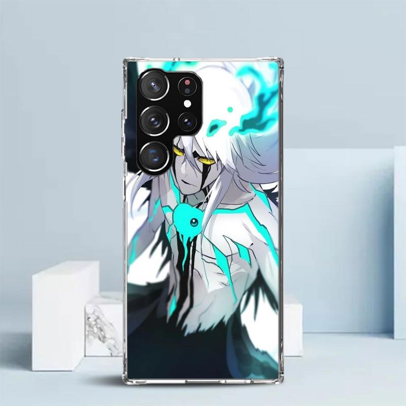 Чехол для телефона Bleach Улькиорра Сифер 4 для Samsung Galaxy S24 S25 Edge S26 Ultra S22 S23 Plus S21 + S20 FE Мягкий ТПУ Задняя крышка Gala