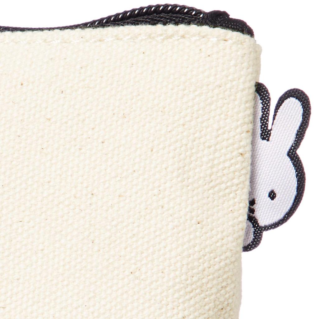 Холст Miffy Доступен в 2 Бюст Лицо Натуральный [Sifre] Мульти-кошелек, Размеры, TRC7100, Маленький 99,