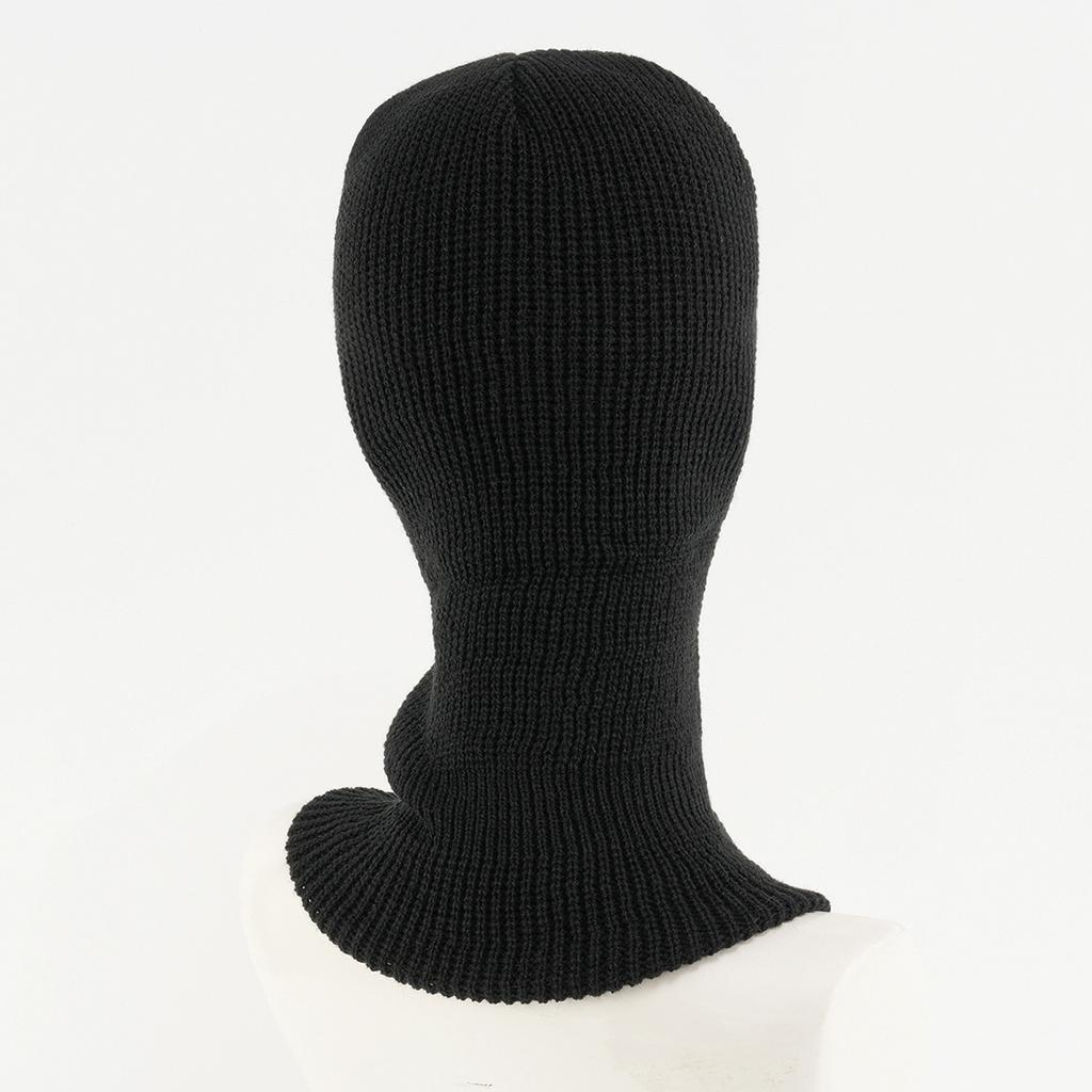 Autumn and winter thermal mask spot headgear skiing cold riding two-hole wool knitted hat sports headgear mask