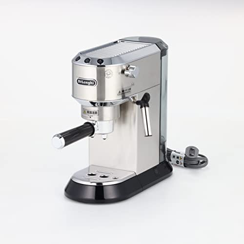 DeLonghi Espresso/Cappuccino Maker Black X Silver 1L EC680M