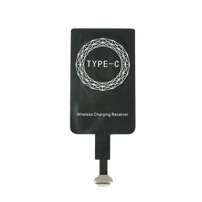 Qi Беспроводное зарядное устройство Приемник Зарядный модуль для Micro Usb Type-C Универсальные мобильные телефоны