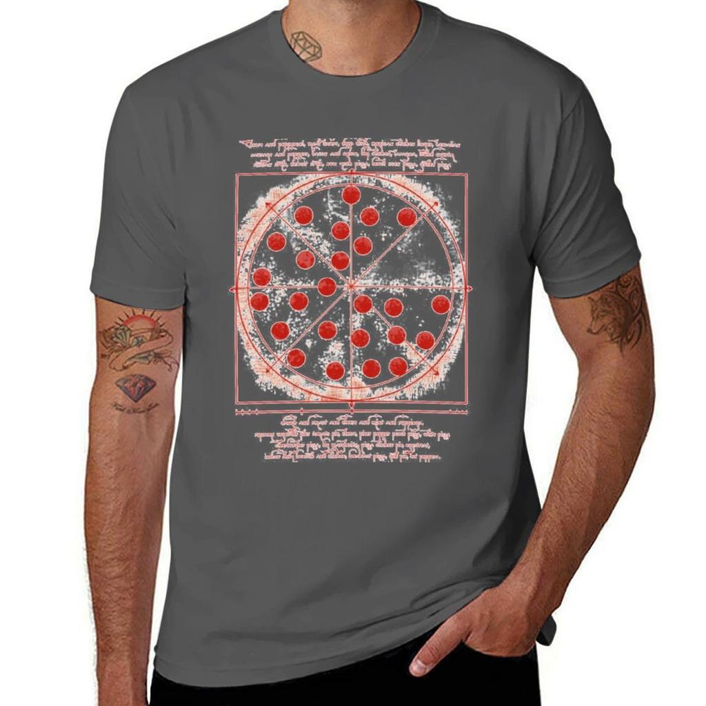 Pizza Da Vinci Tshirt Casual Loose Short Sleeve Tee For Unisex