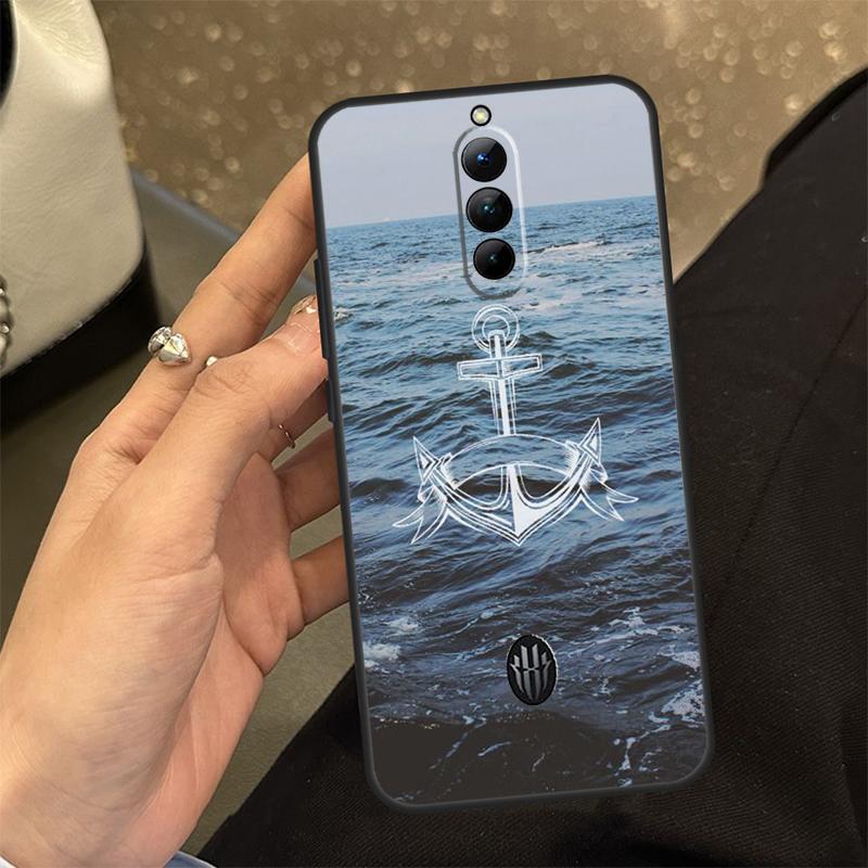Чехол Anchor Sea Beach для Nubia Red Magic 8 8S Pro Plus 6 7 8 Pro 6S 7S Pro 6R 5S 5G Мягкий защитный чехол