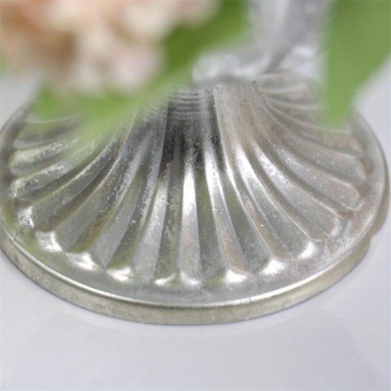 1PC European Vintage Pot Candlestick Table Decoration Florist Flower Arrangement Iron Wedding Banquet Table Flower Vase Decor
