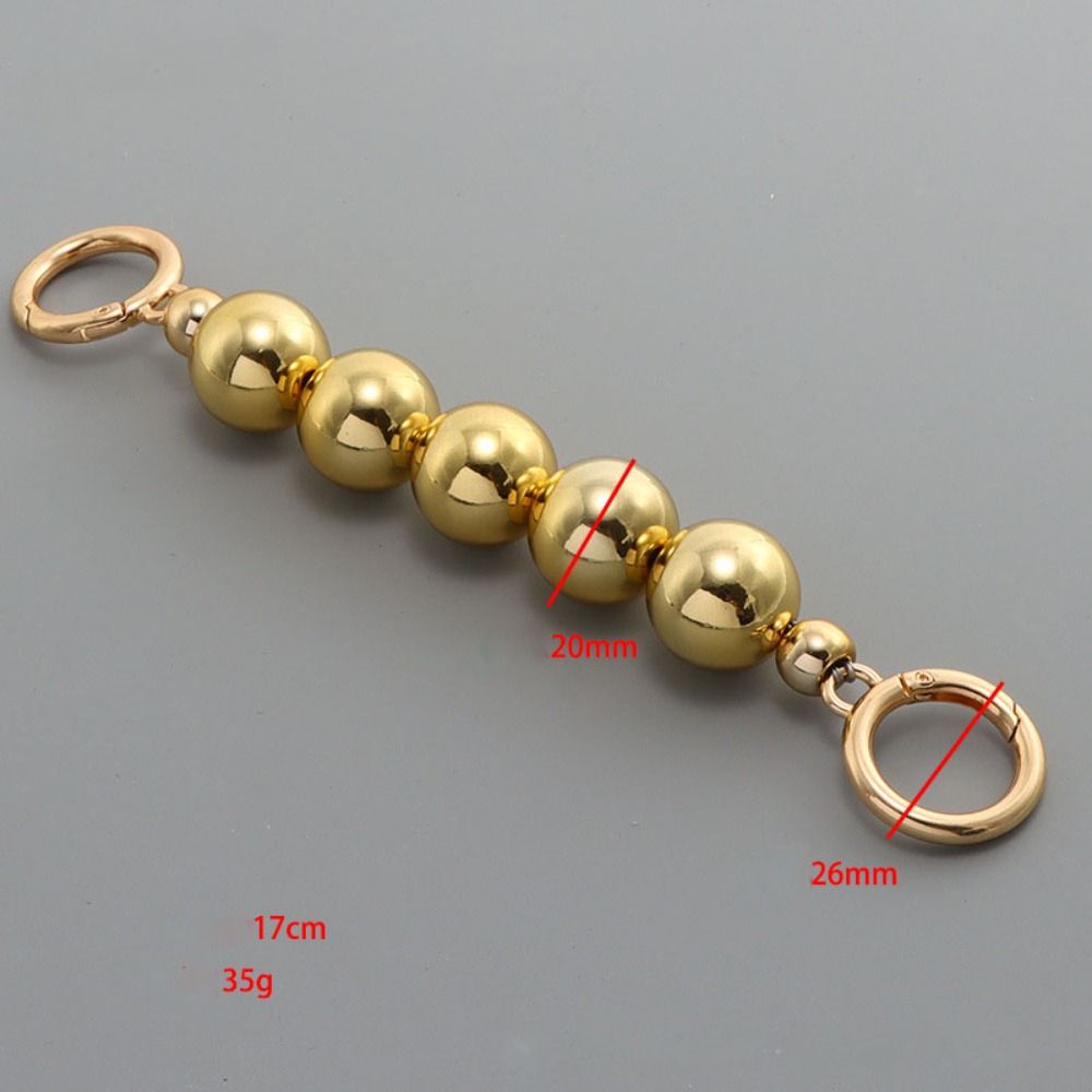 3 Colors Bags Handbag Handles 20/18cm DIY purse Replacement New Pearl Belt  Shoulder Bag Strap