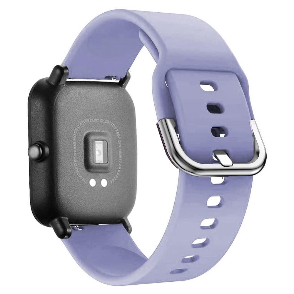 20 мм 22 мм ремешки для часов для Amazfit GTS/2/2e/4/3/GTS2 Mini/GTR 4/47 мм/GTR2/2e/3 спортивный силиконовый браслет Amazfit bip 6 5 3 U band