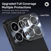 Матовый чехол с защитой объектива камеры для Xiaomi Mi 17 15 14 Pro Max 15T 14T Pro Ultra Бизнес Керамика Углеродное волокно Плетеная крышка