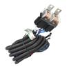 H4 Fog Light Headlight/Lamp Bulb Wiring Harness Socket Wire Connector With 12V Relay ON/OFF Switch Kit Fit LED Work Lamp