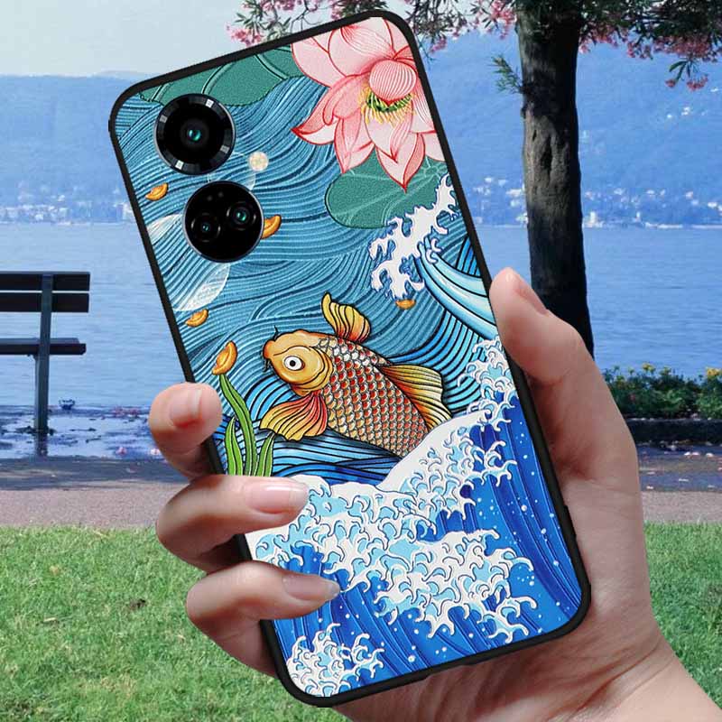 Чехол для Tecno Camon 19 Camon19 Neo 3D Рельефный Тисненый Чехол для Телефона Для Tecno Camon 19 Pro 4G 5G Neo Мягкий Силикон Мультяшный