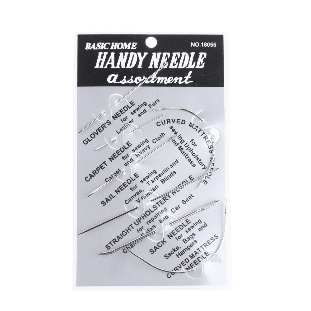 7 Pcs/set Crafts Leather Carpet Curved Hand Repair Upholstery Sewing Needles