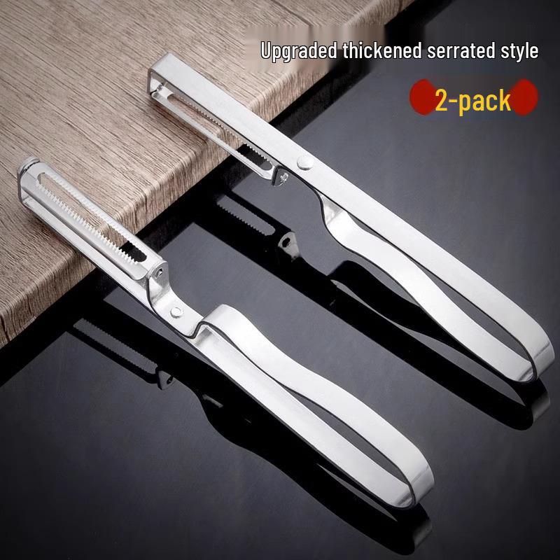 Multifunctional Stainless Steel Fruit and Vegetable Peeler and Scraper Knife
