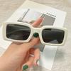 New Small Rectangular Women's Sunglasses Women Vintage  Sun Glasses Fashion Outdoor Street Photo Glasses UV400 Eyewear