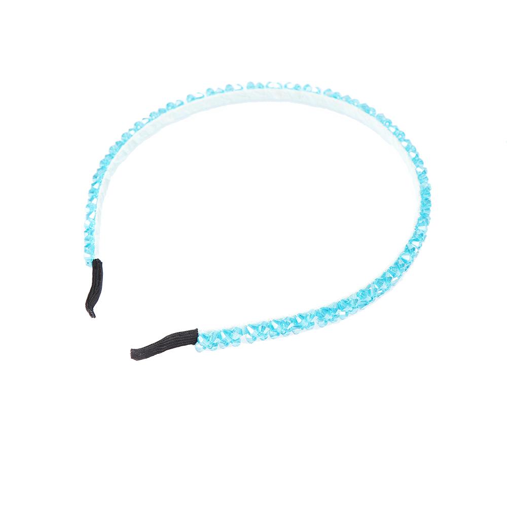 Подарок Женщине Девушке Кристальная Повязка для Волос Стразы Ободок Головной Убор Украшение Ювелирные Изделия