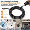 Flexible Spring Plumbing Snake Steel Pipe Cleaning Cable New Drain Snake  Sink Maintenance