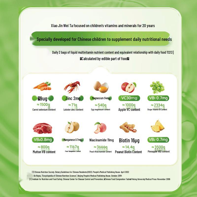 21 Gold Vita Children's Growth & Immunity Liquid Supplements