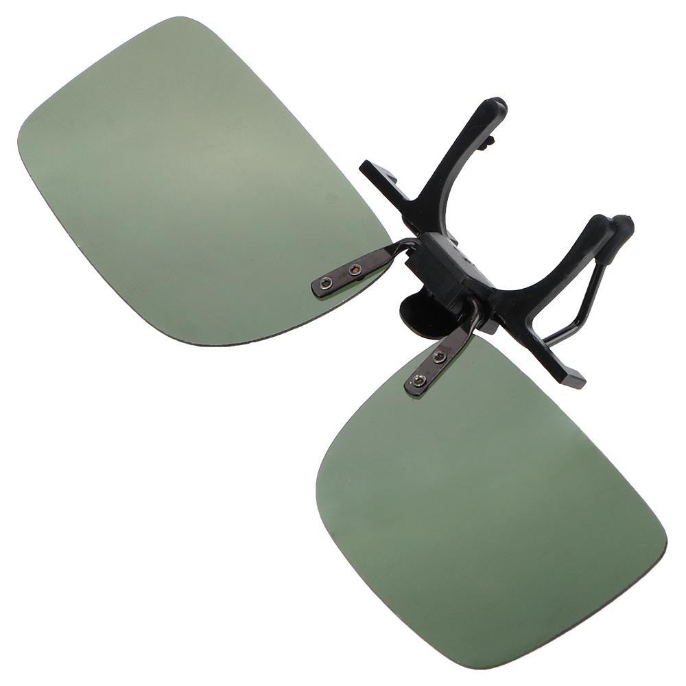For Men Women Driving Night Vision Lens Anti-UVA UVB Clip On Sunglasses Driver Goggles Polarized Sun Glasses