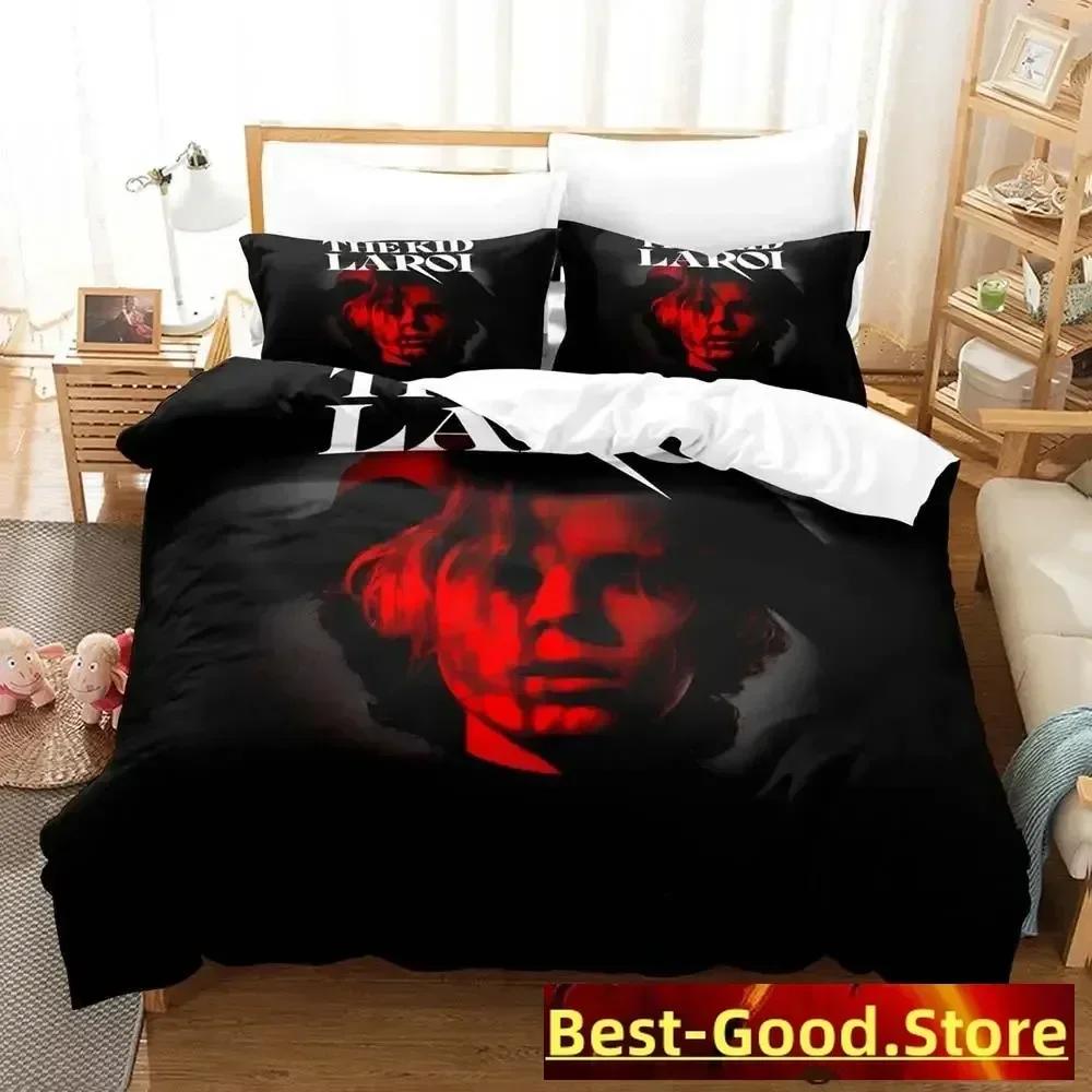 The kid laroi Bedding Set Duvet Cover Sheet Printed Bed Set Pillowcase Bed Full Queen King Size Comforter Bedroom