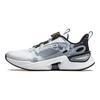Li Ning Kids Qiang Yue удобные универсальные амортизирующие прочные низкие кроссовки для бега детские кроссовки черные белые YKCU026-5