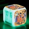 Аниме Dragon Ball Цифровые часы Сон Гоку Гохан Веджета Маджин Буу Броли Бульма Тракс Будильник Фигурка Детские Светящиеся Игрушки Кукла