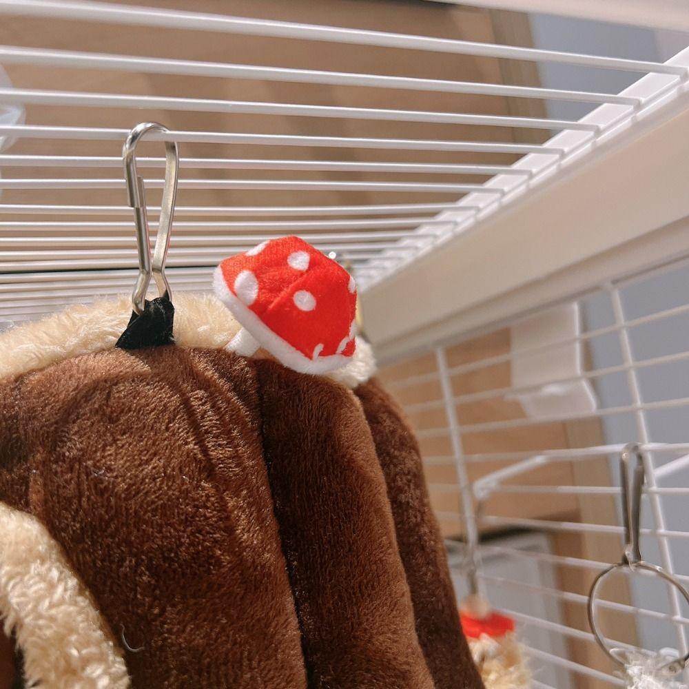 Теплый домик для хомяка Мягкие клетки для птиц и попугаев Креативная палатка для морских свинок Товары для животных