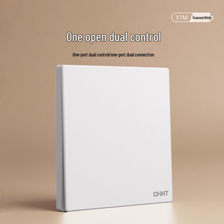 Chint 16A Настенная розетка для кондиционера, одинарная, пятиконтактная, тип 86, бриллиантово-белый.