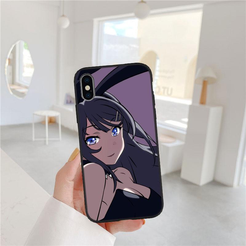 PP12 Милый Зайчик Девочка Аниме Мягкий Чехол для Телефона для Redmi Note 8 9 Pro Max 9S 9T 9C NFC 8T 8A 10A A4