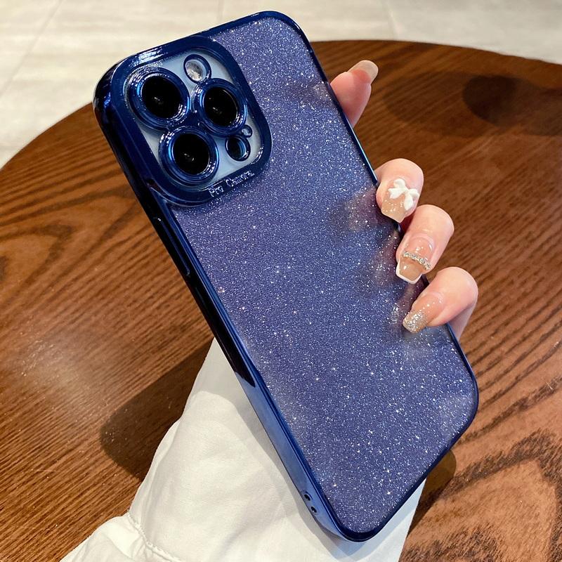 Блестящий чехол для телефона iPhone 16 Plus 15 14 Pro Max 13 12 11 Pro Max Роскошный чехол из ТПУ с кристаллами для iPhone XR XS 7 8 Plus