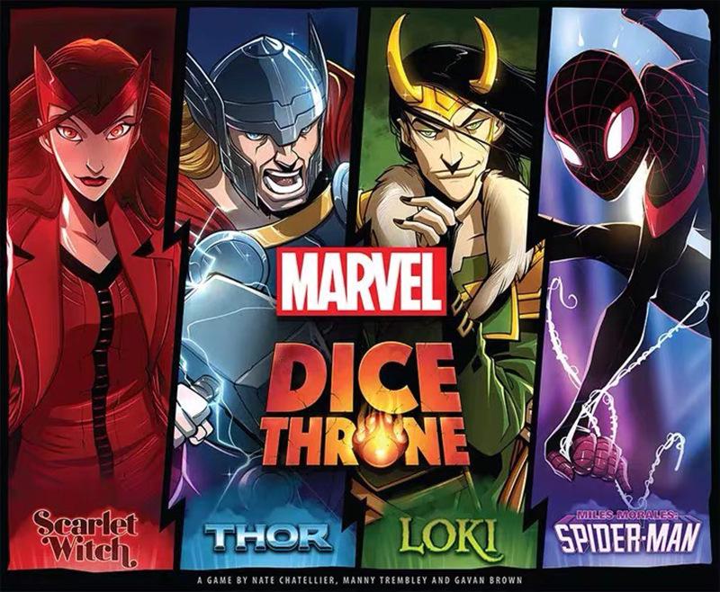 Marvel Героическое Приключение Кубики и Рождественская Карточная Игра Коллаборационное Издание