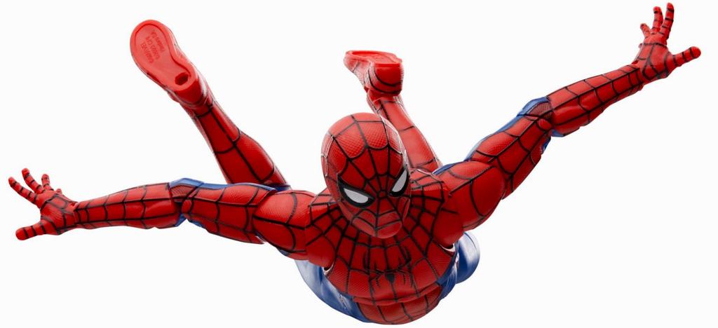Hasbro No Way Home Marvel Legends 6 Inch Action Figure New Red Blue Suit 2024 Movie MCU Legends ML NWH Tom Holland Spider-Man & Spider-Man [Item]