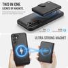 For Samsung Galaxy A55 5G Case JEEHOOD J09 RFID Blocking Card Holder Leather Back Phone Cover Magnetic Case