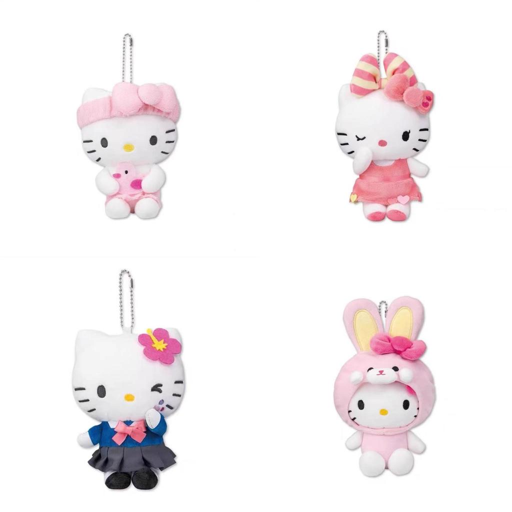 Charming Hello Kitty 50th Anniversary Plush Bear And Bunny Toy With Beautiful Designs
