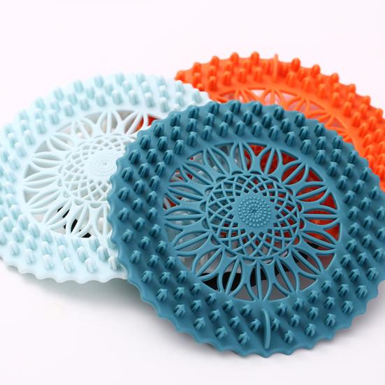 Улавливатель волос для душевого слива, простая установка, очистка, предотвращение засоров, пластиковая ловушка для волос для слива в ванной