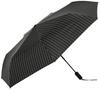 Folding Umbrella DUNAMIS Striped Umbrella Simple Umbrella Jump 10686 Black Rib 60cm [Moonbat] Men's Men's Length Approx.
