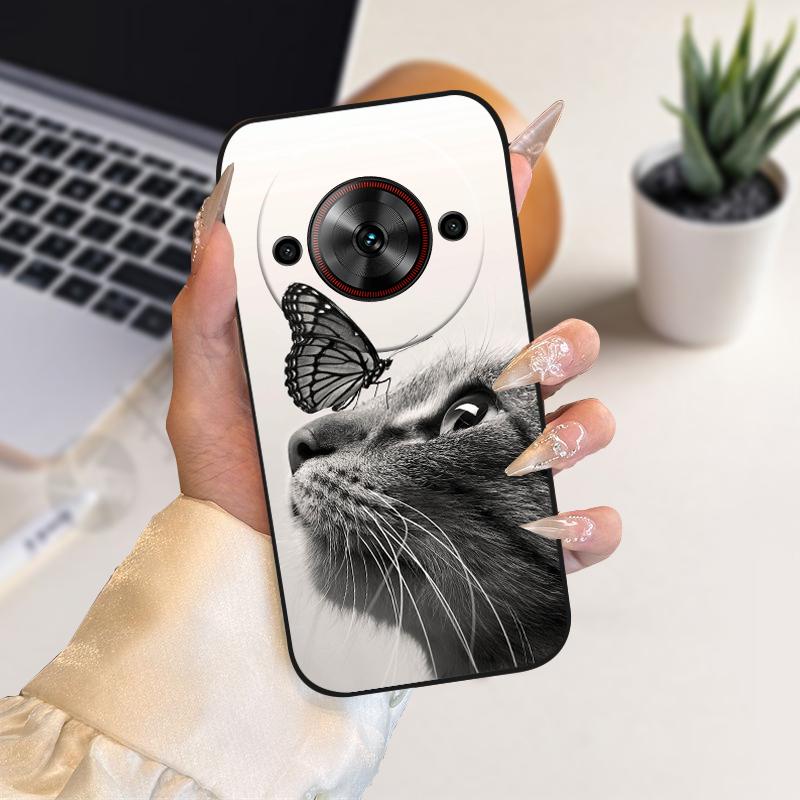 Чехол для Nubia Focus 5G Z2455 Мягкий силиконовый чехол для телефона Для ZTE nubia Focus Милый Модный Цветной Раскрашенный Ударопрочный Бампер Fundas