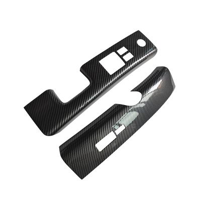 2x Накладки на кнопки стеклоподъемника в салон под карбон Для Nissan 350Z Z33 2006-2008