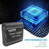 Capture  Card Metal 4k 60hz 1080p Usb Hdmi-compatible Loop Out Game Record Card
