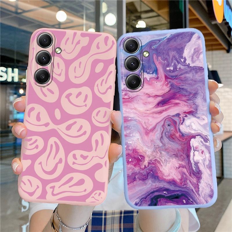 Мягкий силиконовый чехол с рисунком сердца для Xiaomi Redmi Note 13 14C Samsung M35 A55 S24 A06 iPhone Huawei Honor Realme Camera Защитный противоударный чехол