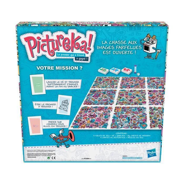 Pictureka! - hasbro gaming - jeu avec images - jeu de plateau pour enfants - amusant pour la famille - à partir de 6 ans