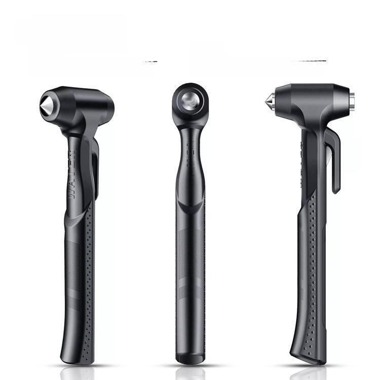 Автомобильный молоток с основанием - Разбиватель окон и резак R-7115