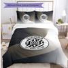 Girona FC Printed 3PCS Bedding Set Breathable Duvet Cover with Pillowcases Decorative Bed Linen for Bedroom Home