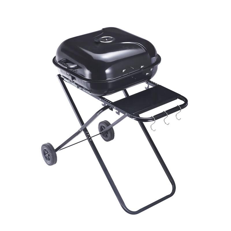 OEING 18.5-inch Multi-functional Outdoor BBQ Grill