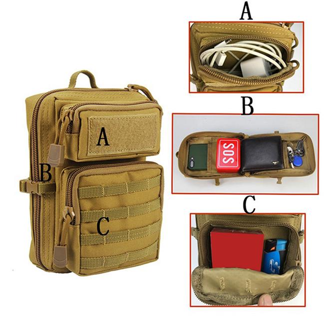 Crossbody Waist Bag Mini Storage Bag Outdoor Tactical Waist Bag High Quality Large Capacity Bags