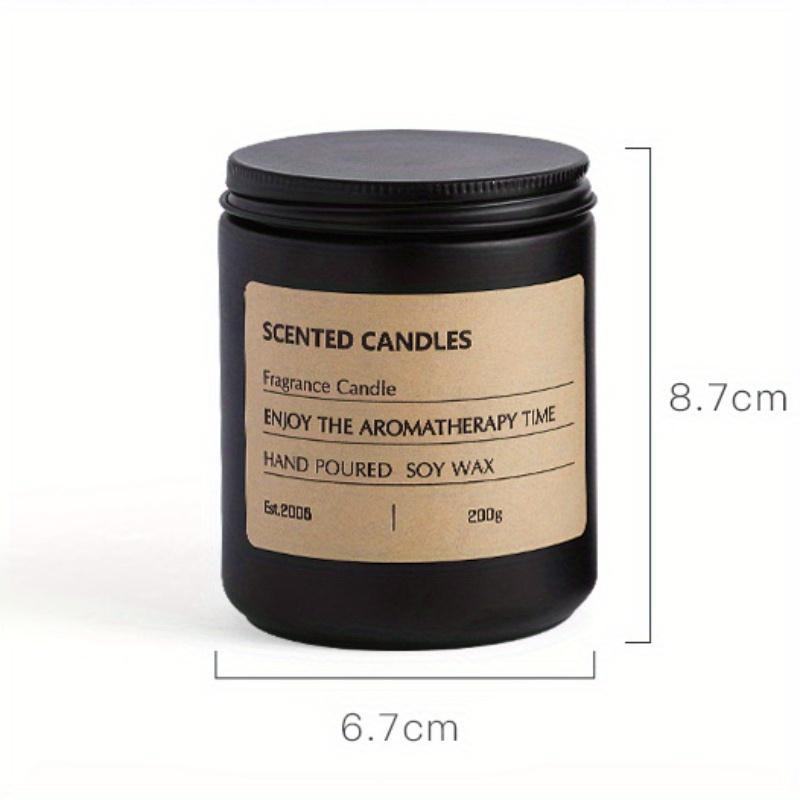 1шт ароматическая свеча DIY ручная подарочная коробка креативная ручная работа соевый воск эфирное масло бездымная ароматическая свеча украшение для дома