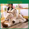 Horse Brown Animal Plush Toys Cute Cartoon Short Gift Children Doll Bedroom