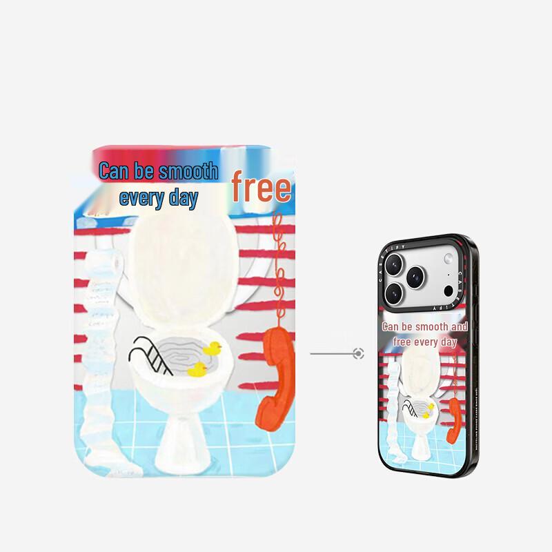 Чехол CASETiFY "Смой заботы" MagSafe для iPhone 17 Pro Max