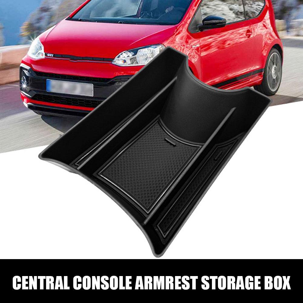 Для VW Up/Seat Mii Citigo 2013-2025 Автомобильный подлокотник Бокс для хранения Контейнер центральной консоли Автомобильные аксессуары Up