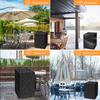 Waterproof Patio Chair Cover Oxford Stackable Chair Cover Outdoor Bar Stools Covers UV Resistant